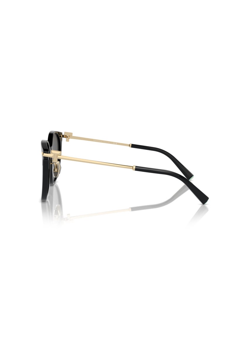 تيفاني نظارة شمسية دائرية للنساء - TF 4224d - مقاس العدسة: 56 مم - أسود - Image 2